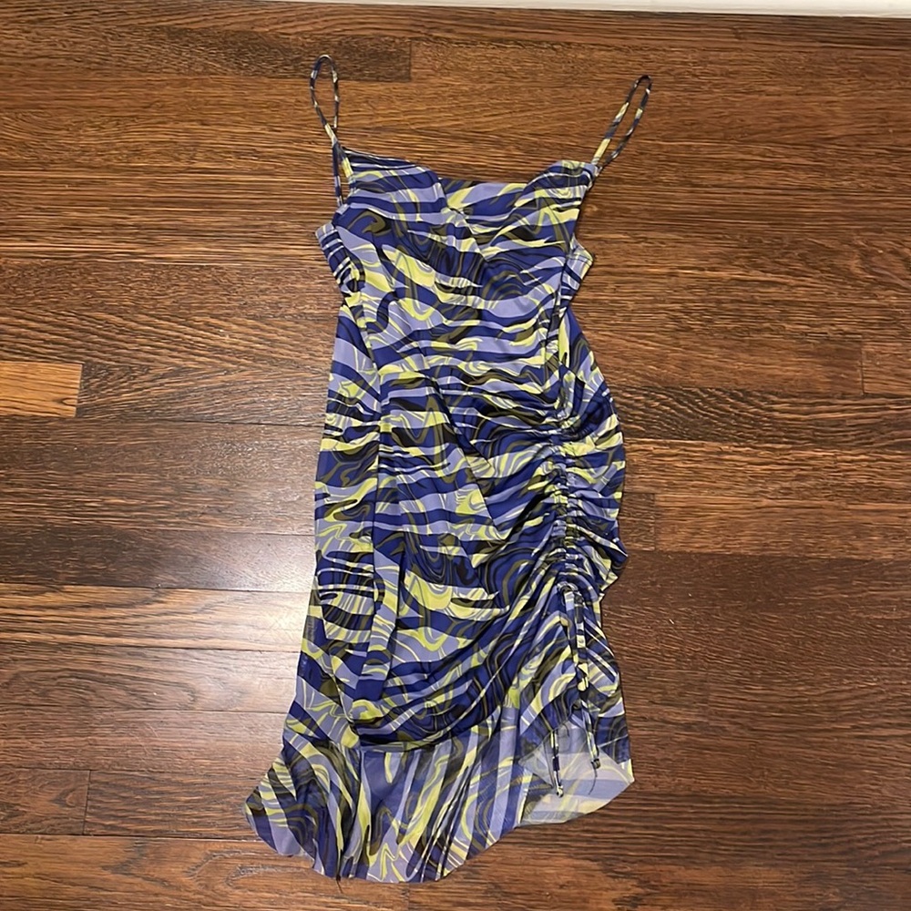 Retry little thing squiggle print dress